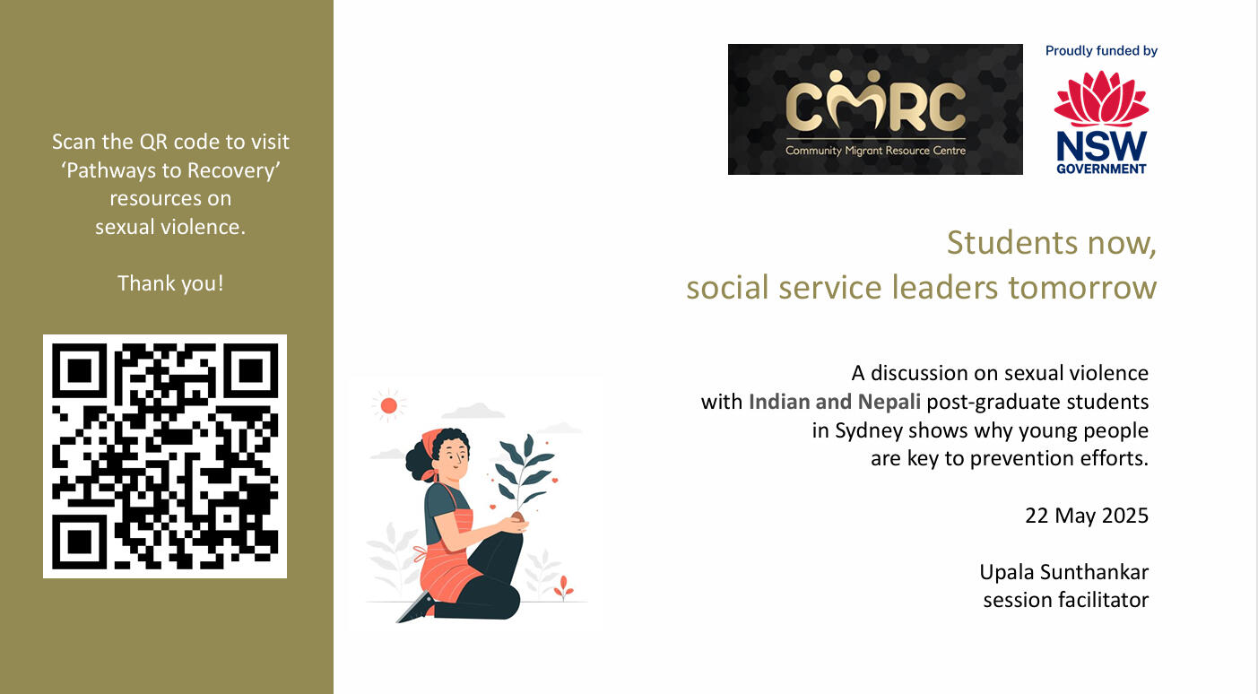 Students now, social service leaders tomorrow.