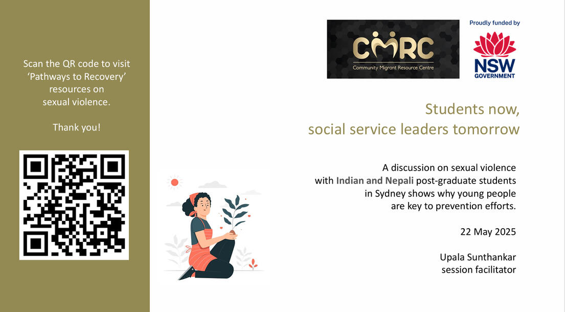 Students now, social service leaders tomorrow.